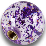JDM 58mm Round Ball Sphere Glitter Manual Gear Stick Shift Knob Lever Shifter