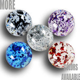 JDM 58mm Round Ball Sphere Glitter Manual Gear Stick Shift Knob Lever Shifter