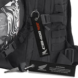 Black Honda Atv Rancher Foreman Rubicon Key Chain Strap Dirt Bike Key Tag Lanyard