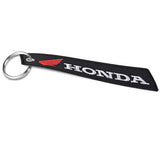 Honda Atv Rancher Foreman Rubicon Black Key Chain Strap Dirt Bike Key Tag Lanyard