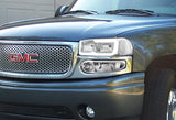 For 2002 - 2006 GMC Sierra 1500 Denali G2 LED DRL Conversion Headlights -Clear Housing Clear Lens (4-Piece Set)