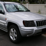 For 1999 - 2004 Jeep Grand Cherokee Headlights -Smoke Housing / Smoke Lens / Amber Reflectors