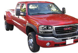 GMC Sierra/Yukon XL 1500 2500 Black Headlights w/ Bumper Signal Lights 4PCS Set - Clear Lens Clear Reflector