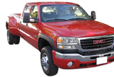 1999–2006 GMC Sierra 1500 2500 Chrome Headlights w/ Bumper Signal Lights 4PCS Set - Clear Lens Amber Reflectors
