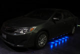 STP Style 90-LED Universal Under Car Underglow & Puddle Lighting Kit – Blue