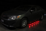 STP Style 90-LED Universal Under Car Underglow & Puddle Lighting Kit – Red