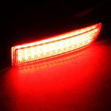 For 2008 – 2014 Scion xD 39-SMD LED Rear Bumper Brake Light Kit -Red Lens