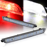 For 2004 – 2009 Mazda 3 / MazdaSpeed 3 LED Rear Bumper Stop Brake Light Kit -Clear Lens