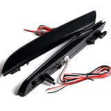 For 2011 – 2014 Acura TSX / Honda Insight LED Rear Bumper Stop Brake JDM Light Kit -Smoke Lens