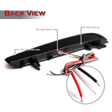 For 2011 – 2014 Acura TSX / Honda Insight LED Rear Bumper Stop Brake JDM Light Kit -Smoke Lens