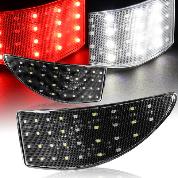 For 2006 – 2013 Lexus IS250 IS350 LED Rear Bumper Stop Brake JDM Light Kit -Clear Lens