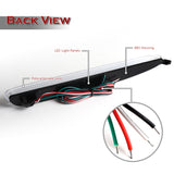 For 2003 – 2008 Mazda 6 LED Rear Bumper Reflector Stop Brake Light Kit -Clear Lens