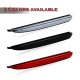 For 2003 – 2008 Mazda 6 LED Rear Bumper Reflector Stop Brake Light Kit -Clear Lens