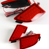 For 2014 – 2018 Mazda 3 Hatchback LED Rear Bumper Stop Brake Light Kit -Red Lens