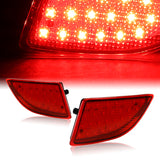 For 2014 – 2018 Mazda 3 Hatchback LED Rear Bumper Stop Brake Light Kit -Smoke Lens