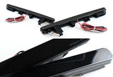 For 2009 – 2014 Acura TSX 48-LED Rear Bumper Reflector Stop Brake Light Kit -Smoke Lens