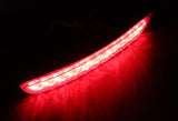 For 2009 – 2018 Subaru Forester 72-LED Rear Bumper Reflector Stop Brake Light Kit -Red Lens