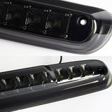 For 2007 – 2013 GMC Sierra 1500 2500HD 3500HD LED Rear Bumper Reflector Stop Third 3RD Brake Light With Cargo Lamp -Smoke Lens