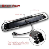 For 2007 – 2013 GMC Sierra 1500 2500HD 3500HD LED Rear Bumper Reflector Stop Third 3RD Brake Light With Cargo Lamp -Smoke Lens