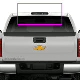 For 2007 – 2013 GMC Sierra 1500 2500HD 3500HD LED Rear Bumper Reflector Stop Third 3RD Brake Light With Cargo Lamp -Smoke Lens