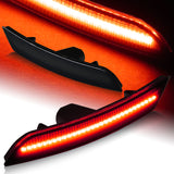 For 2016 – 2020 Chevrolet Chevy Camaro SS LT LED Rear Turn Signal Side Marker Lights -Smoke Lens
