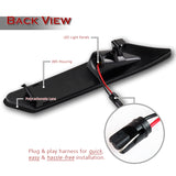 For Porsche Boxster / Carrera / Cayman 911 White LED Turn Signal Bumper Side Marker Lights -Smoke Lens