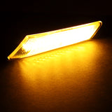 For Porsche Boxster / Carrera / Cayman 911 Amber LED Turn Signal Bumper Side Marker Lights -Smoke Lens