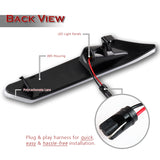 For Porsche Boxster / Carrera / Cayman 911 White LED Turn Signal Bumper Side Marker Lights -Clear Lens