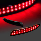For 2007 – 2013 BMW E70 X5 48-SMD Rear Bumper Stop Brake Light Kit -Smoked Lens