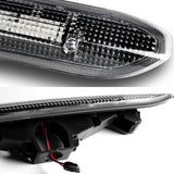 For 2007–2015 Land Rover Freelander 2 LR2 LED Rear Bumper Reflector Stop Third 3RD Brake Light Cargo Lamp -Black Housing Clear Lens