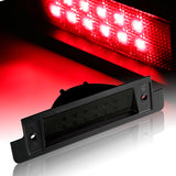 For Land Rover Discovery Defender LED High Mount Reflector Stop Third 3RD Brake Light Cargo Lamp -Smoked Lens