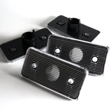 For 2002 - 2014 Mercedes-Benz G500 G550 W463 Front & Rear Side Marker Lights Set -Clear Lens