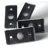 For 2002 - 2014 Mercedes-Benz G500 G550 W463 Front & Rear Side Marker Lights Set -Clear Lens