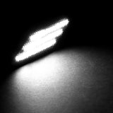 For 2017 – 2020 Toyota 86 White LED Turn Signal Bumper Side Marker Lights -Smoked Lens