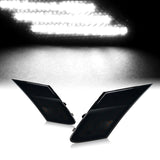 For 2017 – 2020 Toyota 86 White LED Turn Signal Bumper Side Marker Lights -Smoked Lens