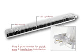 For 2014-2020 Mini Cooper F54 F55 F56 LED High Mounted Reflector Third 3RD Brake Light Stop Lamp -Clear Lens