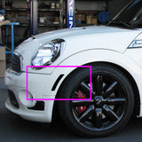 For 2007–2015 Mini Cooper White LED Turn Signal Front Fender Side Marker Lights -Smoked Lens