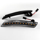 For 2007–2015 Mini Cooper Amber LED Turn Signal Front Fender Side Marker Lights -Clear Lens