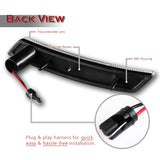 For 2007–2015 Mini Cooper Amber LED Turn Signal Front Fender Side Marker Lights -Clear Lens