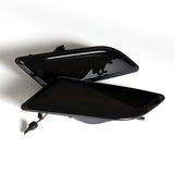 For 2012–2014 Mercedes-Benz W204 C-Class White LED Turn Signal Front Fender Side Marker Lights -Smoked Lens