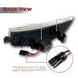 For 2016-2021 Mazda Miata / MX-5 Front & Rear LED Side Marker Turn Signal Lights Set -Clear Lens