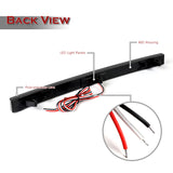 For 2014–2019 Chevrolet Chevy Corvette C7 LED Rear Bumper Reflector Stop Brake Light Kit -Red Lens