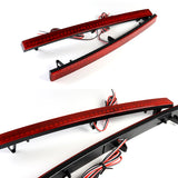 For 2014–2019 Chevrolet Chevy Corvette C7 LED Rear Bumper Reflector Stop Brake Light Kit -Red Lens