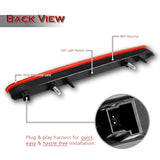 For 2001-2011 Mercedes-Benz SL-Class R230 LED Tail Light Third 3RD Brake Light Stop Lamp -Red Lens