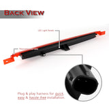 For 2015 - 2020 Volkswagen E-Golf R GTI LED High Mount Third 3RD Brake Light Stop Lamp -Red Lens