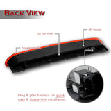 For 2010 - 2020 Volkswagen Golf Alltrack / SportWagen / Tiguan LED High Mount Third 3RD Brake Light Stop Lamp -Red Lens