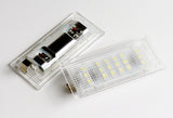 1999–2006 BMW E46 3-Series Coupe / 2-Door White 18-SMD LED License Plate Lights (2pcs)
