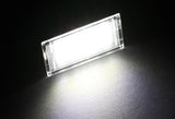 1999–2006 BMW E46 3-Series Coupe / 2-Door White 18-SMD LED License Plate Lights (2pcs)