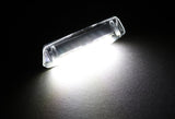Lexus IS300 / ES300 / LS430 / RX350  White 18-SMD 6000K LED License Plate Lights (2pcs)
