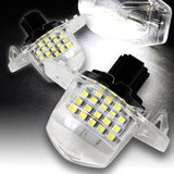 Honda HR-V / Insight / Element  White 18-SMD 6000K LED License Plate Lights (2pcs)